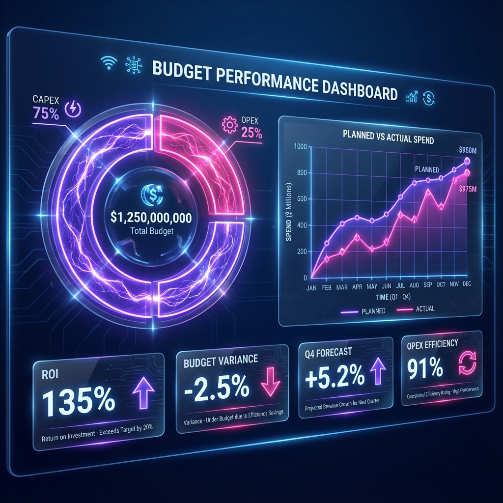 Budget Performance Dashboard